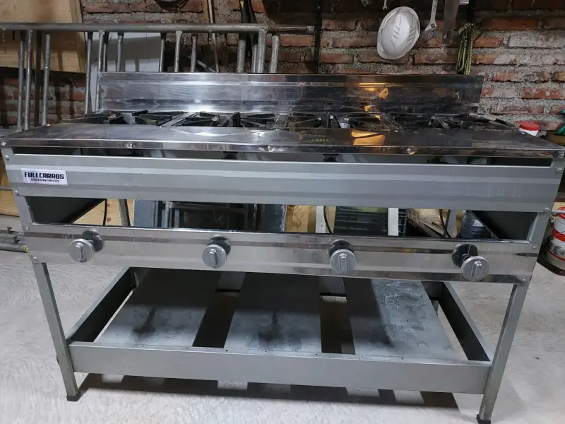 Cocina industrial Fullcarr 4 quemadores - 4