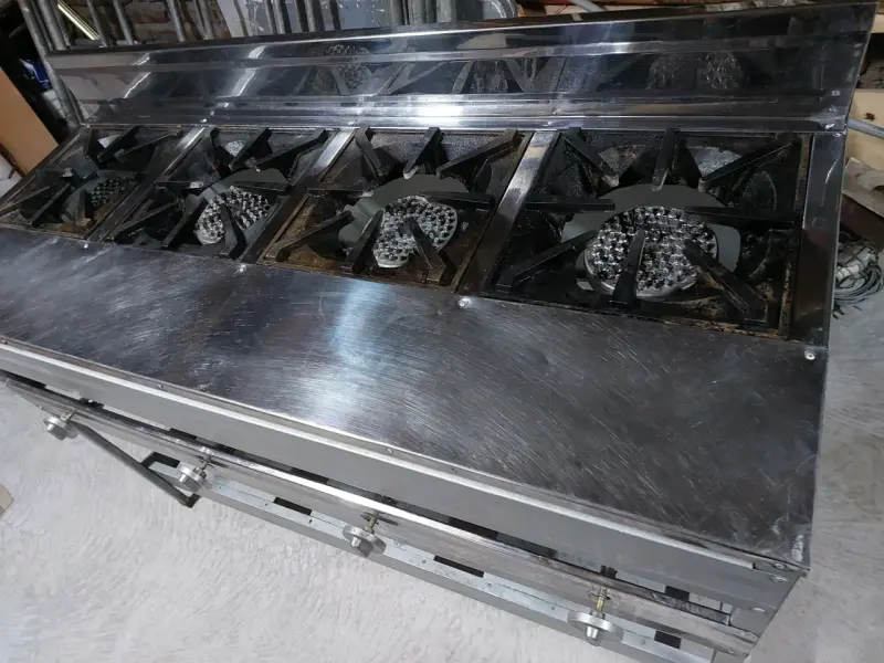 Cocina industrial Fullcarr 4 quemadores - 5
