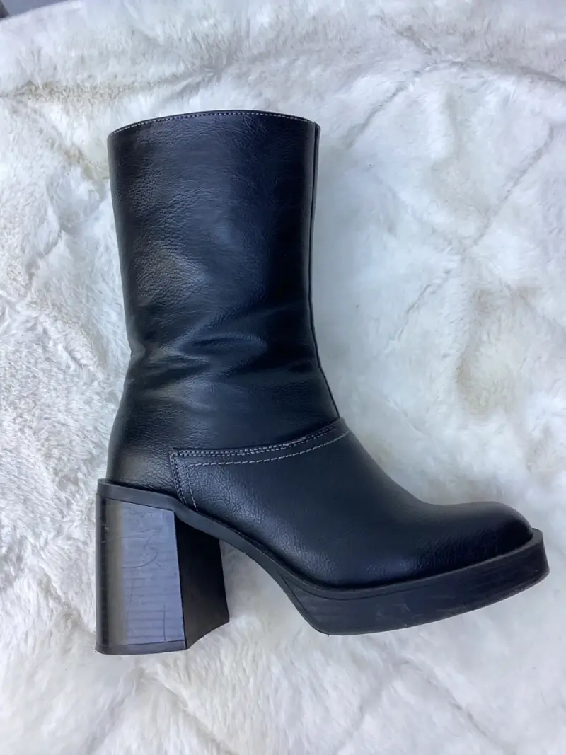 Botas de tacón negras - 2