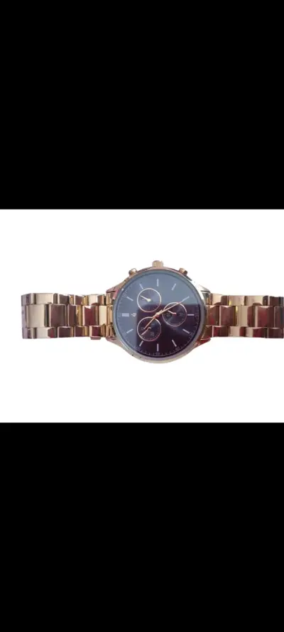 Reloj pulsera dorado - miniatura 1