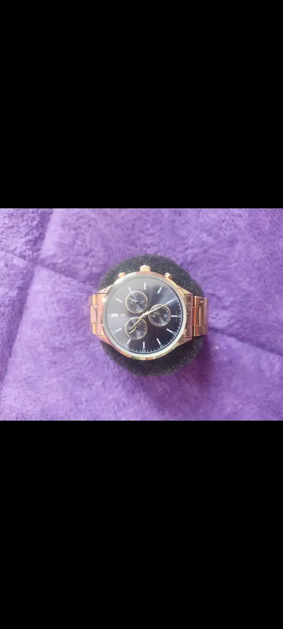 Reloj pulsera dorado - 3