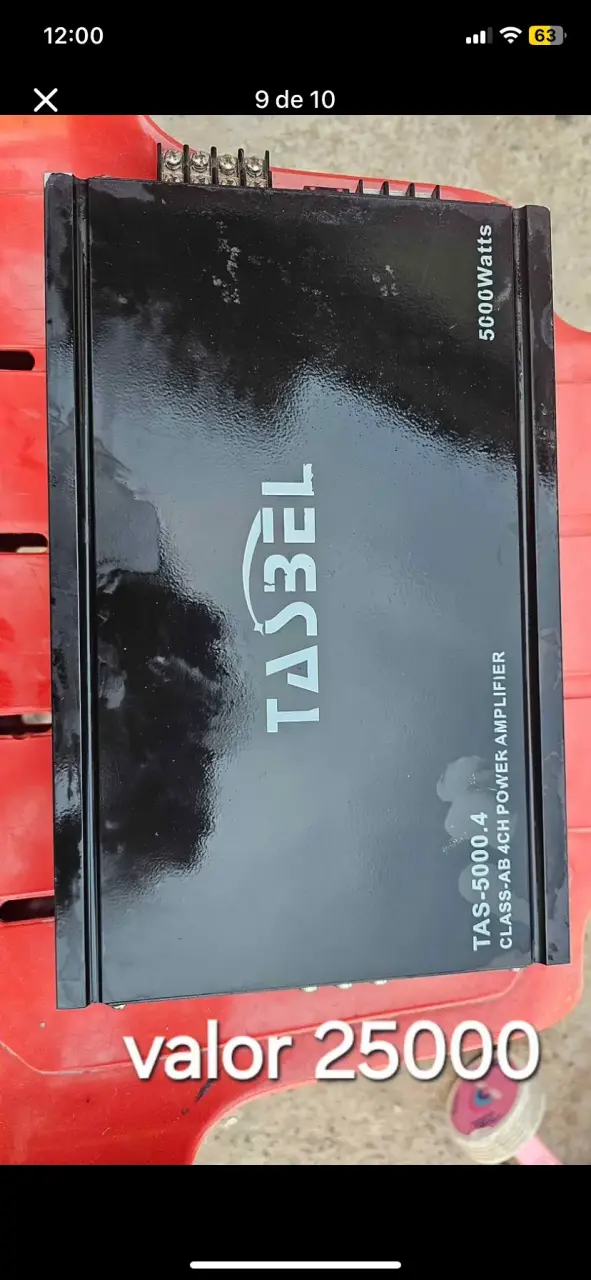 Amplificador de potencia Tajbel 5000W