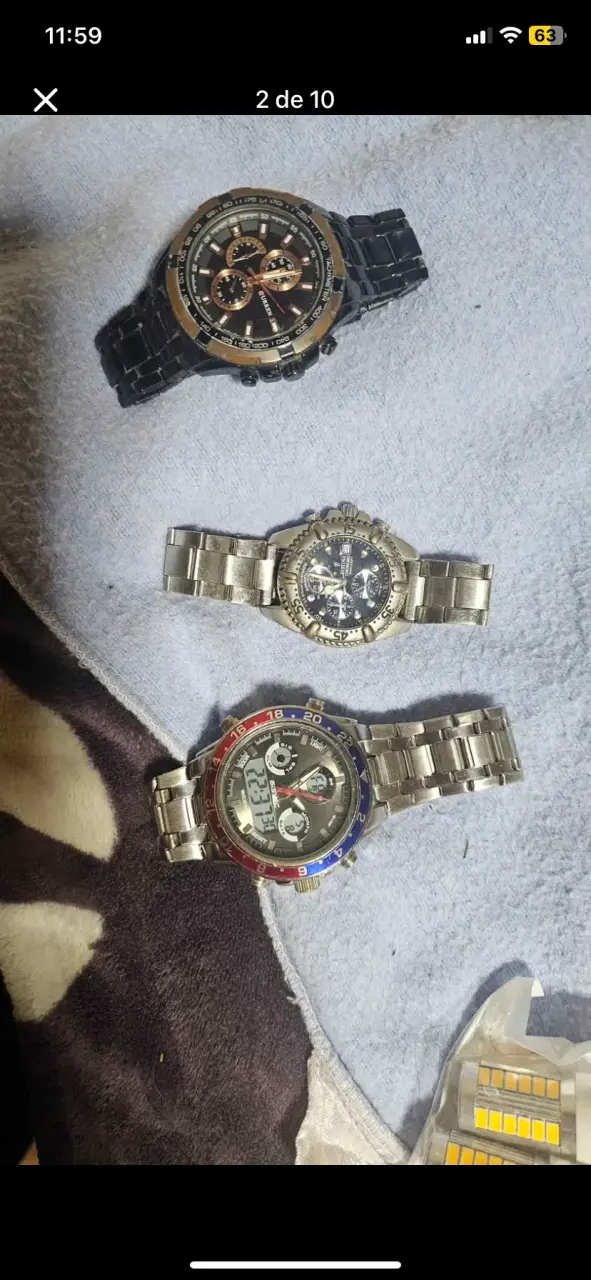 Conjunto de relojes deportivos