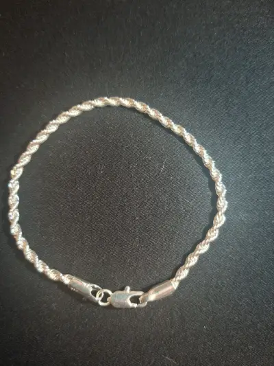 Pulsera de cadena de plata - miniatura 3