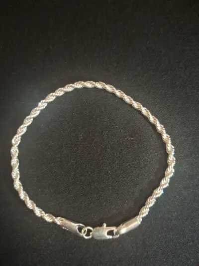 Pulsera de cadena de plata - miniatura 5