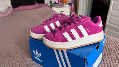 Zapatillas Adidas Campus rosadas - miniatura 1