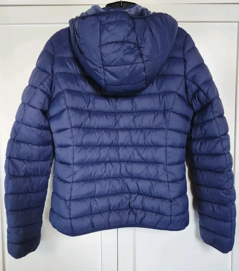 Chaqueta azul acolchada mujer - 2