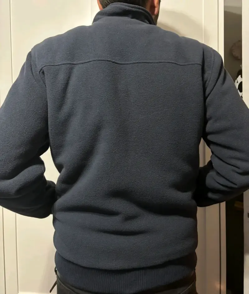 Chaqueta azul con cierre - 2