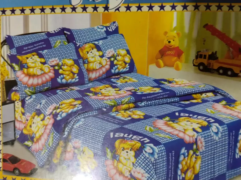 Juego de sabanas vintage algodón.Una plaza muy exc