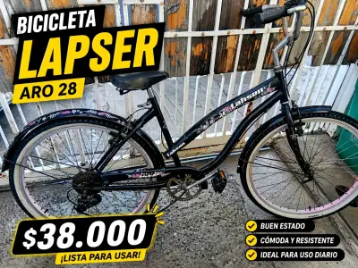 Bicicleta Lahsen Aro 28 - miniatura 1