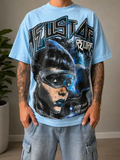 Polera manga corta estampada - miniatura 1
