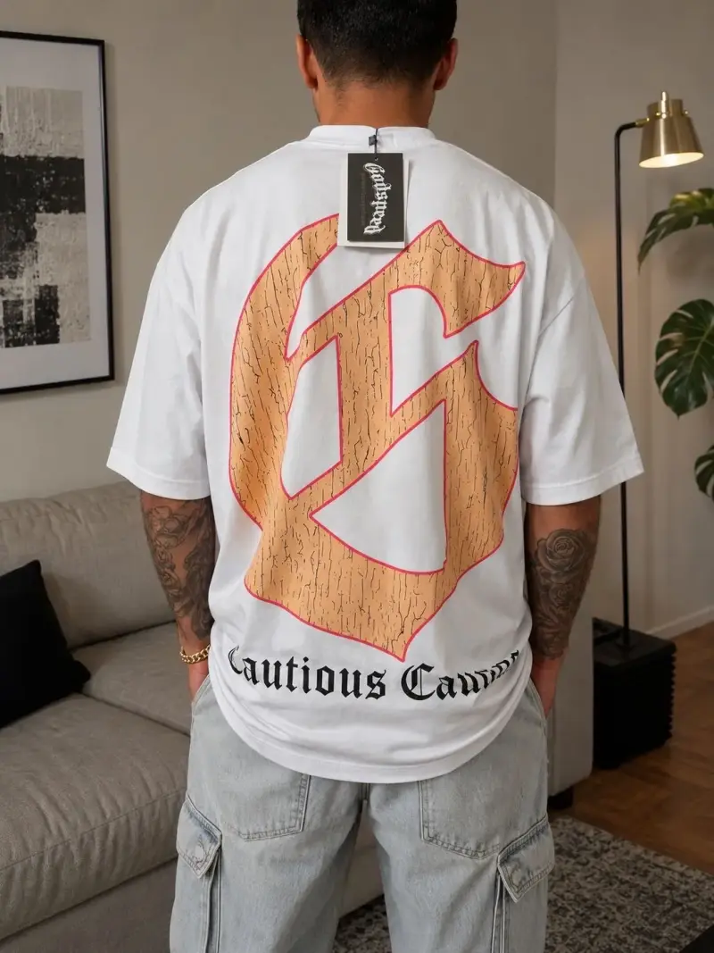 Polera blanca con astronauta - 2