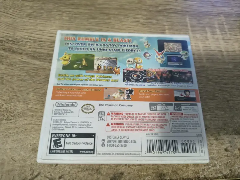 Juego Nintendo 3DS Pokémon Rumble Blast - 2