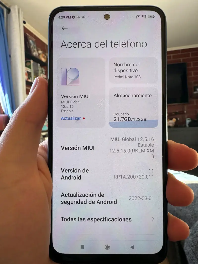 Xiaomi Redmi note 10S - 3