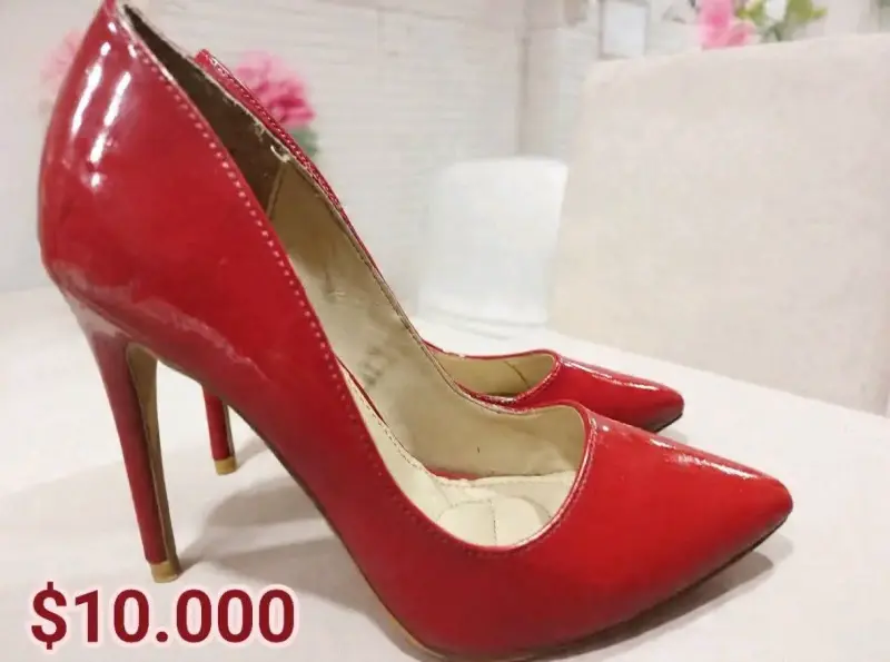 Botines negros con brillo y cierre - 6