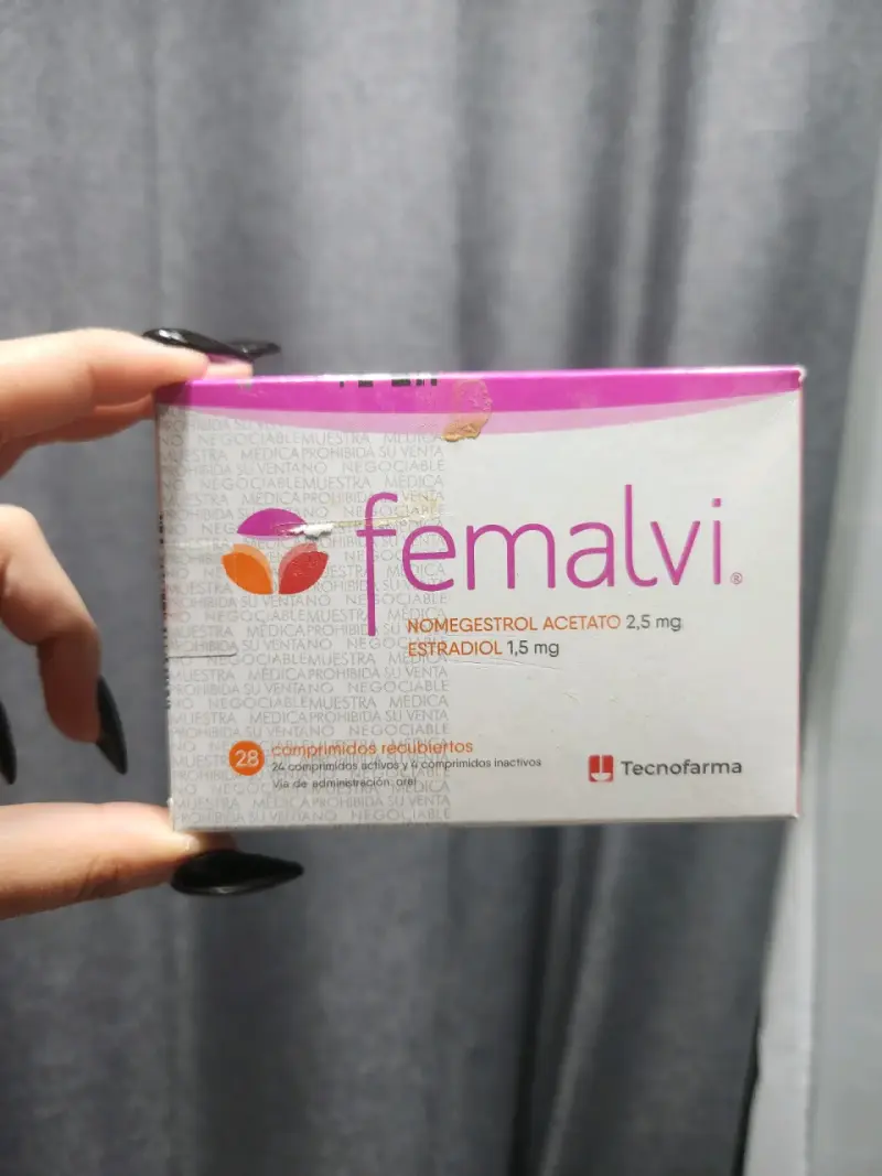Cajas de comprimidos Femalvi - 1