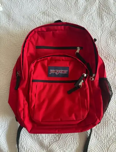 Mochila JanSport roja Big student - miniatura 1