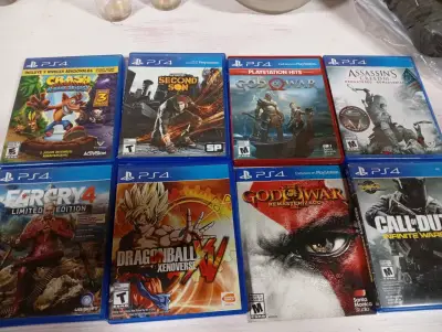 Lote 8 juegos PS4 usados - miniatura 2