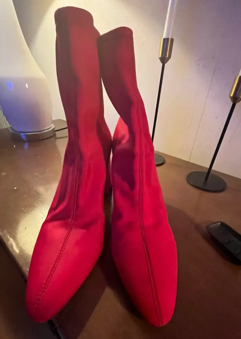 Botines rojos Zara - 2