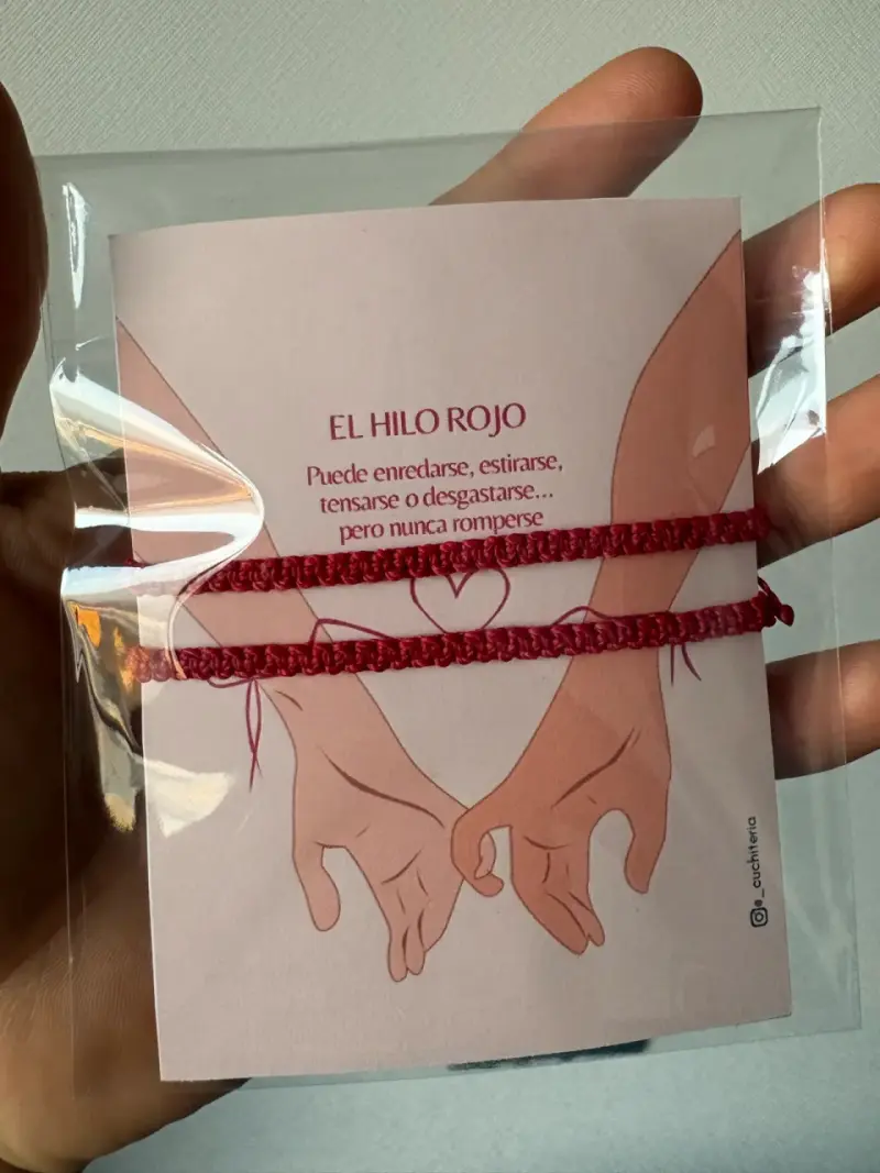 Pulsera del hilo rojo