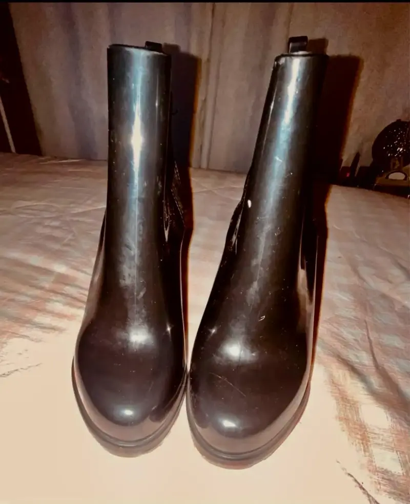 Botines negros de tacón - 4