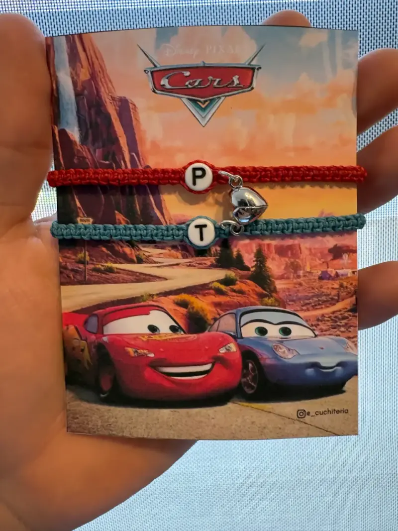 Pulseras Cars