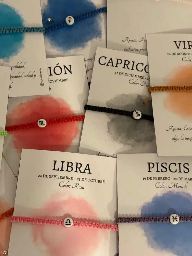 Pulseras de signos zodiacales - 2