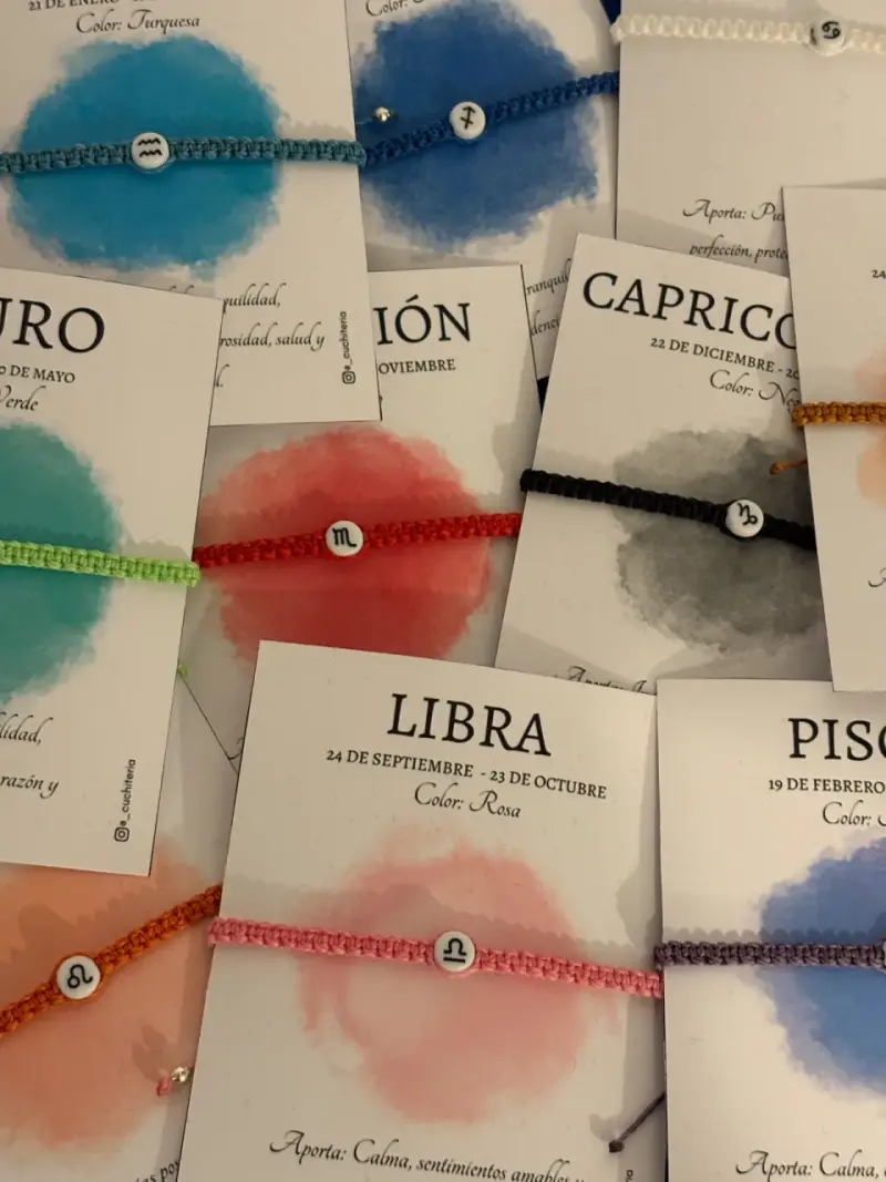 Pulseras de signos zodiacales - 3