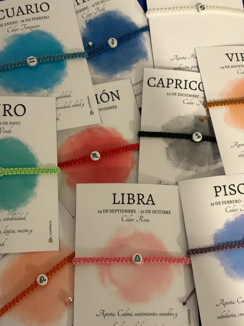 Pulseras de signos zodiacales - 4