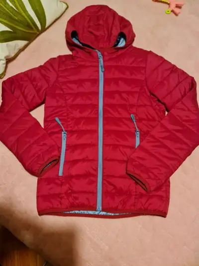 Chaqueta acolchada fucsia talla 12 colloky - miniatura 1