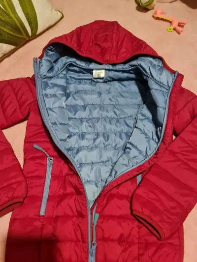 Chaqueta acolchada fucsia talla 12 colloky - miniatura 2