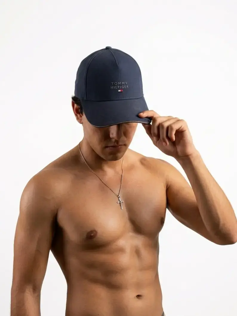 Gorro azul Tommy Hilfiger - 2