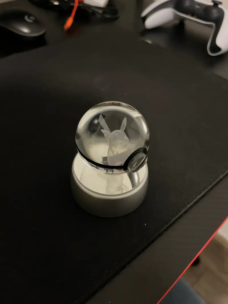 Cristal decorativo LED Pokémon - 1