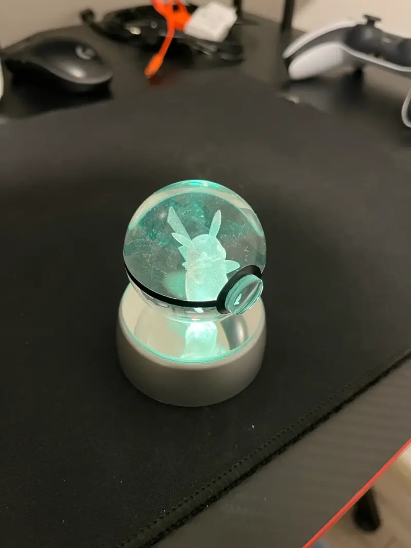 Cristal decorativo LED Pokémon - 2