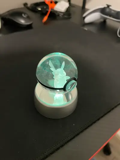 Cristal decorativo LED Pokémon - miniatura 2