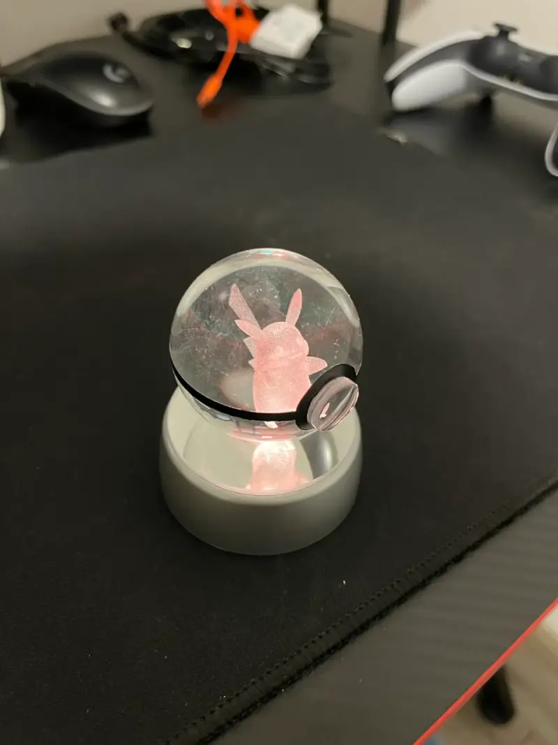 Cristal decorativo LED Pokémon - 4