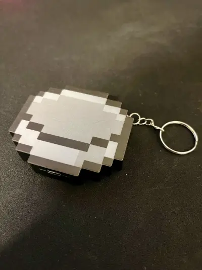 Llaveros luz LED minecraft brujula - miniatura 3