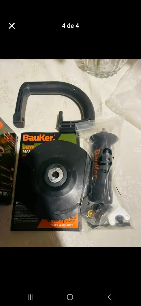 Pulidora Bauker 1300 W en caja original - 4