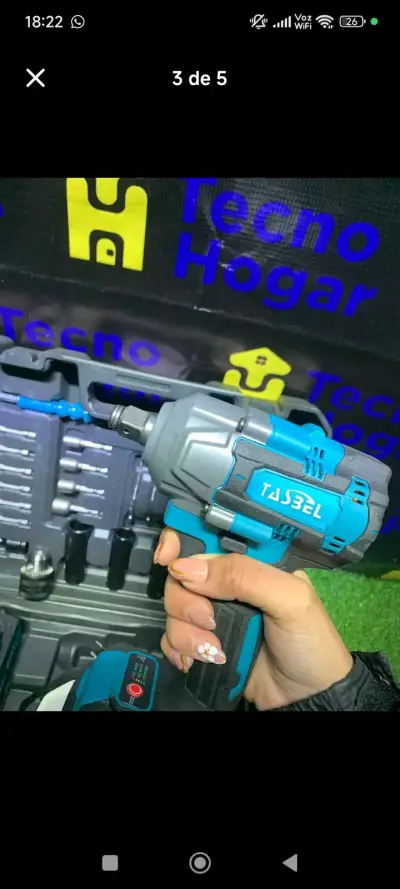 Kit taladro y atornillador eléctrico - miniatura 3