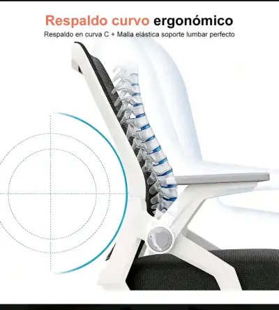 Silla ergonómica para oficina - miniatura 2
