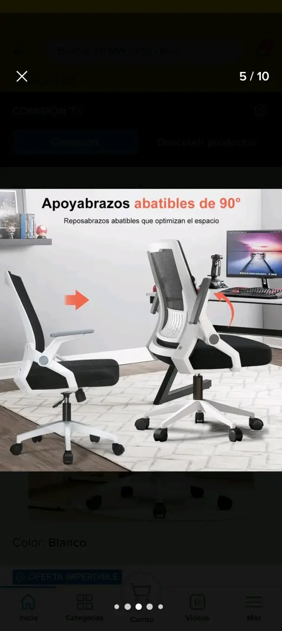 Silla ergonómica para oficina - 4