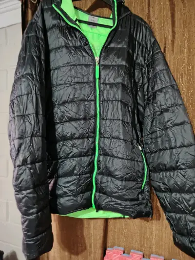 Chaqueta urban verde neón 3XL - miniatura 3