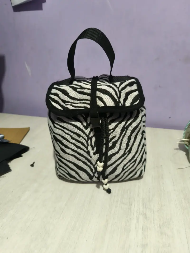 Mochila estampado cebra - 2
