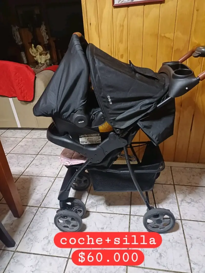 Coche de bebé negro Infanti - 2