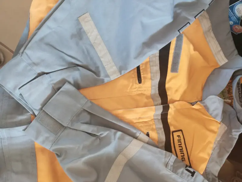 Overole gris y naranja, talla 48, 50y52 - 1