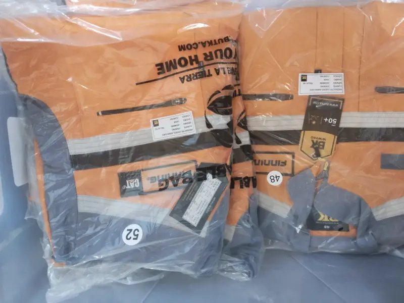 Overole gris y naranja, talla 48, 50y52 - 2