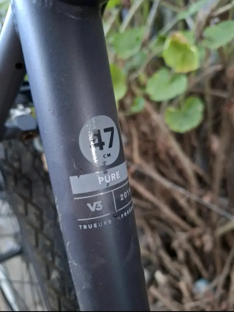 Bicicleta urbana Yerka v3 gris - 3