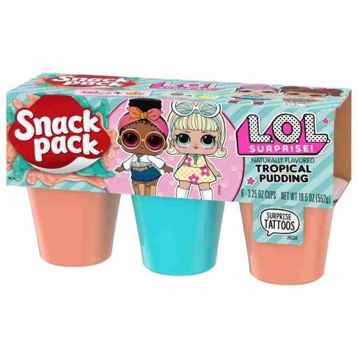 Tazas de postre tropical LOL
