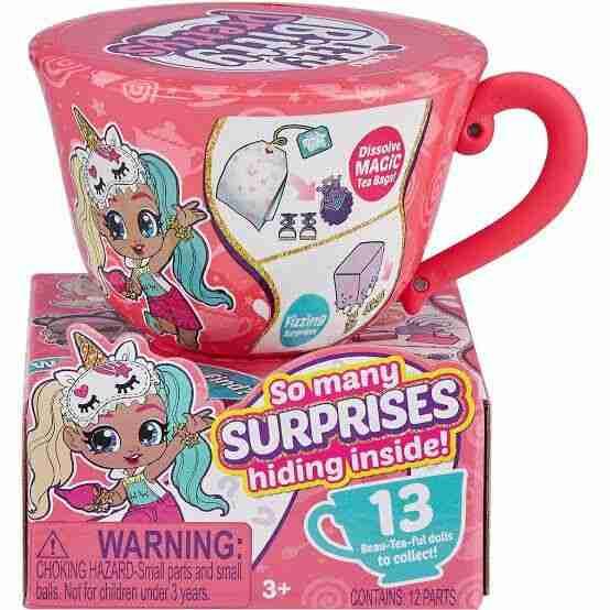 Taza sorpresa de muñecas