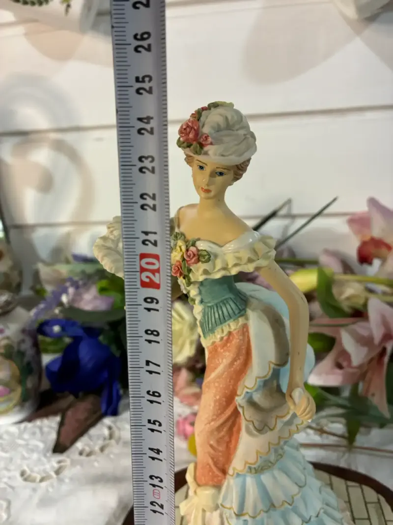 Figura decorativa vintage dama - 3